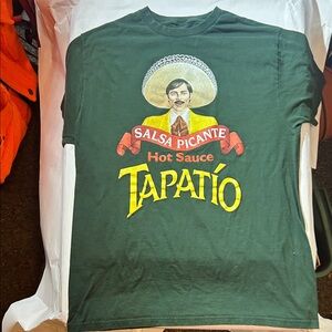 Tapatío Salsa Picante Hot Sauce - Green Graphic T-Shirt